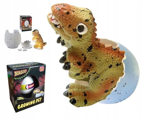 Jajko Jajo Dinozaura Rosnący Dinuś Wykluwający Z Jajka