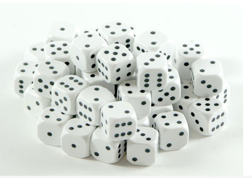 KOŚCI DO GRY *100 FOLIA PAK 10000