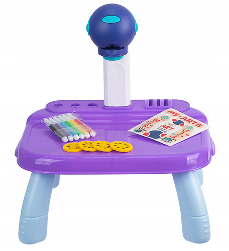 TABLICA DO RYSOWANIA PROJEKTOR STOLIK ŚWIATŁO