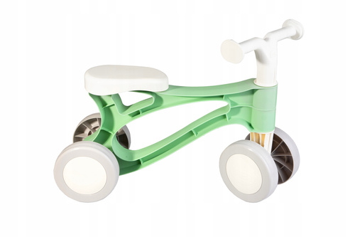 Rowerek Biegowy Lena Jeździk Do Odpychania Lekki Pastelowe Kolory 18M+