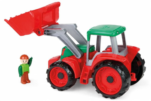 Auto Spychacz Pojazd Zabawkowy Dla Dzieci Z Podnoczonym Ramieniem 34Cm Lena