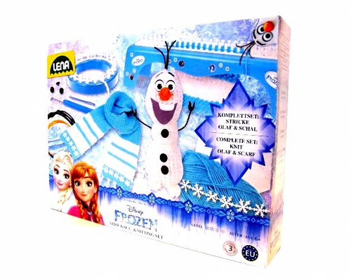 Lena Kraina Lodu Olaf Zestaw Do Robót Na Drutach Warsztat Tkacki Włóczka