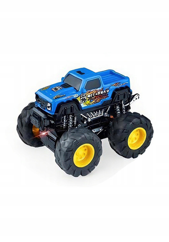 Monster Truck Warior 360° Auto Na Radio Z Akumulatorem I Pilotem