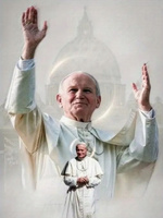 Diamentowa Mozaika Jan Paweł II Papież Watykan 30x40 Cm Kreatywne Diamenty