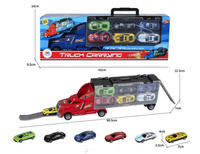 AUTO TRUCK AMERYKAŃSKI LAWETA+ 6 AUT SPORT WALIZKA PAK 48/24