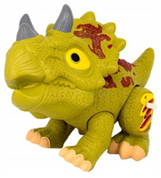 Dinozaura Triceratops Cartoon Prehistoria Efekty Świetlne oraz Dźwiękowe