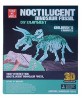 Skamielina Dinozaur Triceratops Model Szkieletu Mieniący się