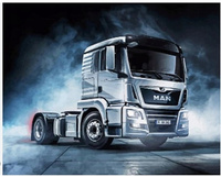 Malowanie Po Numerach Biała Ciężarówka 50X40 Cm Rama Kreatywne