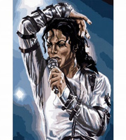 Malowanie Po Numerach Michael Jackson 40X50 Rama