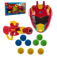 Pistolet Karabin Shooting Na Piankowe Kulki + Maska Dla Dzieci Zabawkowy