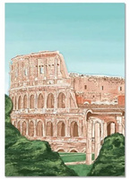 Malowanie Po Numerach Rzym Koloseum 40X50 Rama