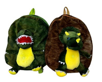 PLECAK DINOZAUR, pak 300, 
różne wzory dinozaurów i kolory
wymiar sztuki: 33 x 27 cm