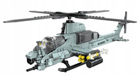 Helikopter Viper Klocki Konstrukcyjne Do Składania Helicopter Bojowy