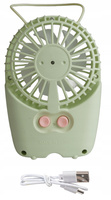 Wiatraczek Ręczny Mały Wentylator Z Zawieszką Poręczny Ładowany Usb Fan