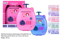 Sejf Skarbonka Bankomat Na Monety Banknoty + PIN