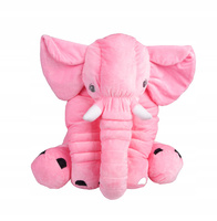 Pluszowy Słoń Maskotka Przytulanka Różowy
