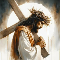 Diamentowa Mozaika Jezus Droga Krzyżowa 30X40 Cm Kreatywne Diamenty