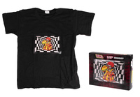 KOSZULKA MUZYCZNA KLOWN Z HAMBURGEREM KARTON