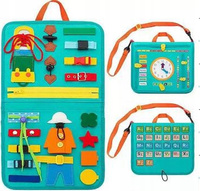 Tablica Manipulacyjna Interaktywna Nauka Podstawowych Czynności Dla Dzieci