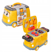 Jeździk Auto Van Warsztat z Narzędziami Akcesoria Zabawka 3 w 1