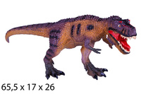 MEGA DINOZAUR TYRANOZAUR TREX DŹWIĘK RYCZY 65,5 cm