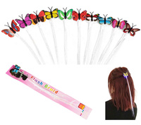 WARKOCZ DLA DZIEWCZYNKI MOTYL ŚWIECĄCY