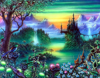 Diamentowa Mozaika Haft Tajemniczy Ogród 30x40