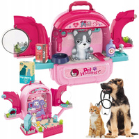 Psi Salon Piękności, Przychodnia Dla Zwierząt, Plecak 3 W 1