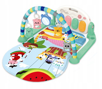 Mata Edukacyjna dla Niemowląt Lot Balonem Pianinko Światła i Melodie