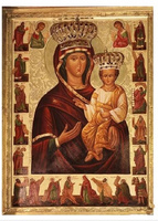 Diamentowa Mozaika Matka Boska Bieszczadzka 30x40 Cm Kreatywne Diamenty