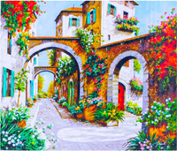 Malowanie Po Numerach Uliczka Portowa 40x50