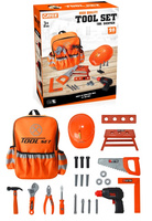 NARZĘDZIA WARSZTAT DUŻY W PLECAKU MATERIAŁOWYM Z ODBLASKAMI