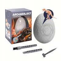 Skamielina Jajo Dinozaura Z Figurką Dinozaura W Jajku Z Zestawem Narzędzi