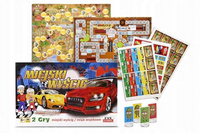 Gra Planszowa Wielkie Wyścigi - Samochodowa Gra Planszowa W Grupie