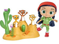 Wissper Świat Pustyni Zestaw figurek + 3 surykatki