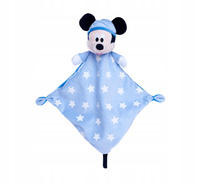 Pluszowy Kocyk z Główką Myszki Miki Disney Gwiazdki Świecące w Ciemnościach