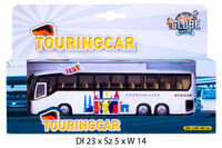 AUTOBUS POJAZD DLA DZIECI METALOWY ŚWIATŁO DŹWIĘK