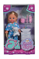 Lalka Evi idzie spać