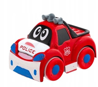 Auto Metalowe Samochód Dla Dziecka Policja Z Oczami Na Szybie
