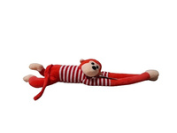 PLUSZ MAŁPA W KOSZULCE CZERWONA SERDUSZKO PRZY OGONIE, RZEPY , pak 200,