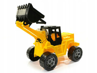 Pojazd Lena Wielki Spychacz Buldożer Wytrzymały Do 100Kg Żółty