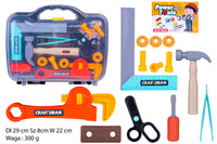 NARZĘDZIA W WALIZCE CZARNEJ PAK 48/24
Dł 29 cm Sz 8cm W 22 cm 
Waga : 300 g