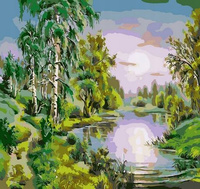 Norimpex Malowanie Po Numerach Staw W Lesie