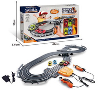 TOR WYŚCIGOWY SAMOCHODOWY 2 AUTA 2 KAROSERIE KONTROLER 234CM