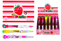 DŁUGOPIS OWOCE ŚWIECĄCE*24BOX 24/576