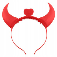 Opaska Rogi Świecące Czerwone Lub Różowe Dla Dzieci