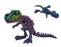Figurka Dinozaur Prezent Upominek 3D Zielony Zabawka Sensoryczna