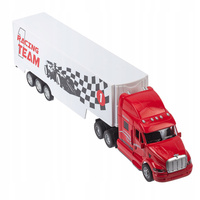 Auto Ciężarówka Racing Team Model Metalowy Auto-Truck