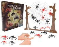 Gra Zręcznościowa Rodzinna Skaczące Pająki POLSKIE OPAKOWANIE