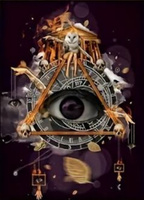 DIAMENTOWA MOZAIKA OKO OPATRZNOŚCI NA TACZY CZASU PAK 30 
30X40